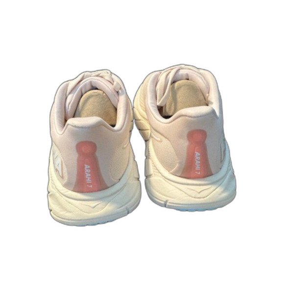 Hoka Arahi 7 Women's Shoe Vanilla/Cream Sz 6.5B - Picture 2 of 5
